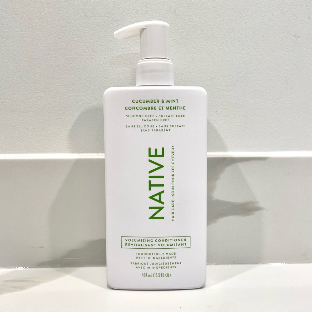 🔵3/$25 NEW Native Cucumber & Mint Volumizing Hair Conditioner